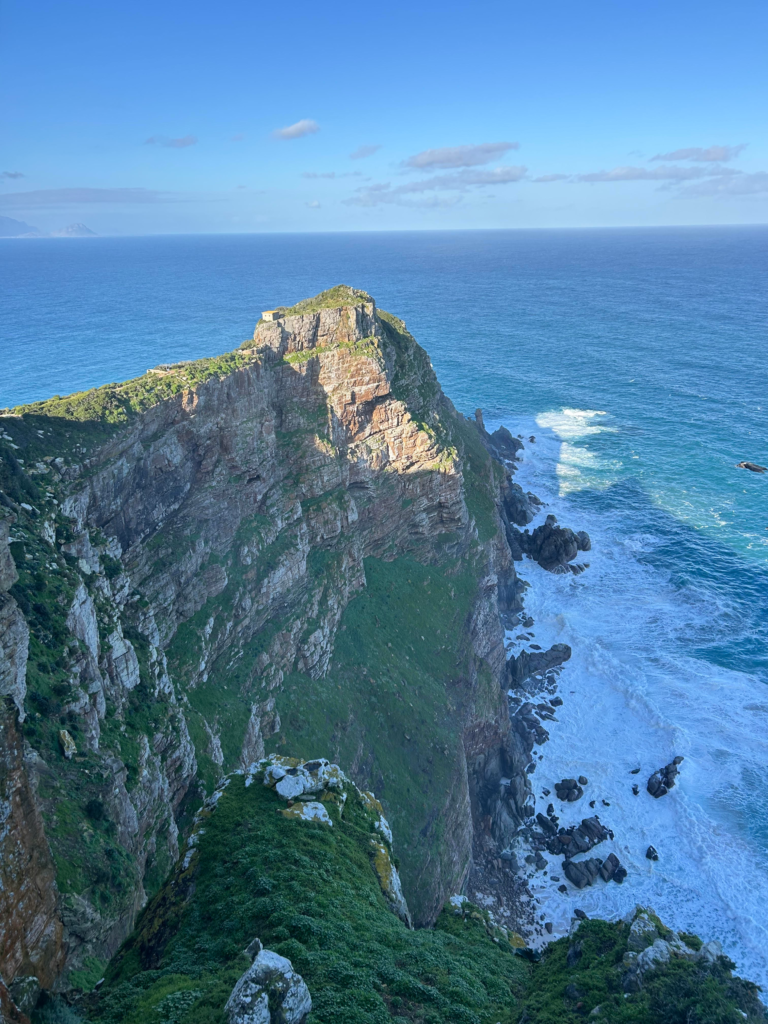 Sea cliffs at Cape Point on the Cape Peninsula