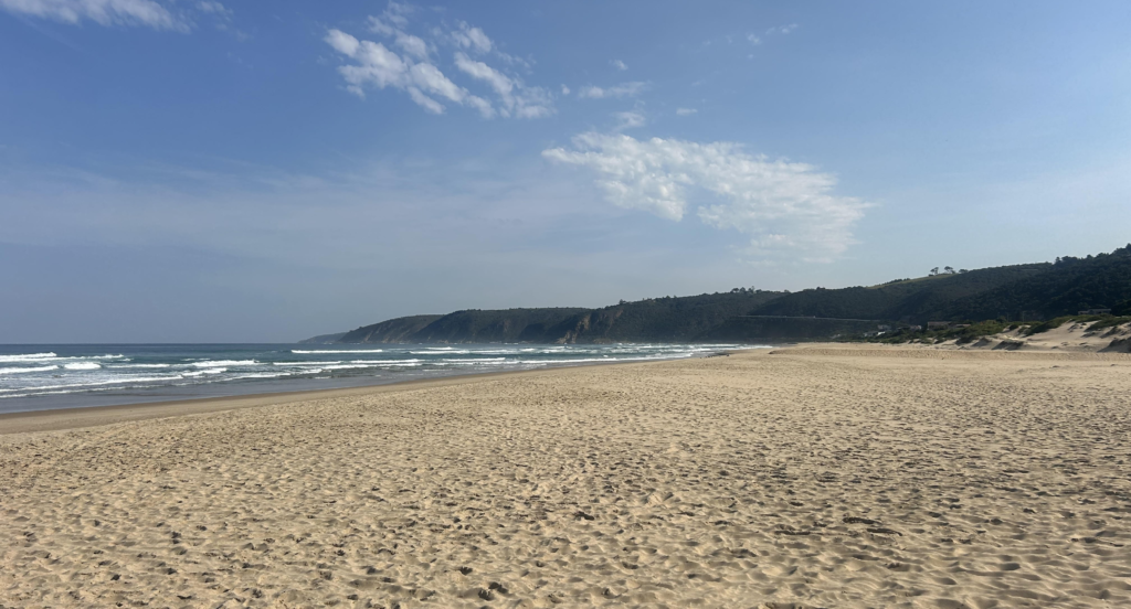 Wilderness Beach on the Garden Route in South Africa