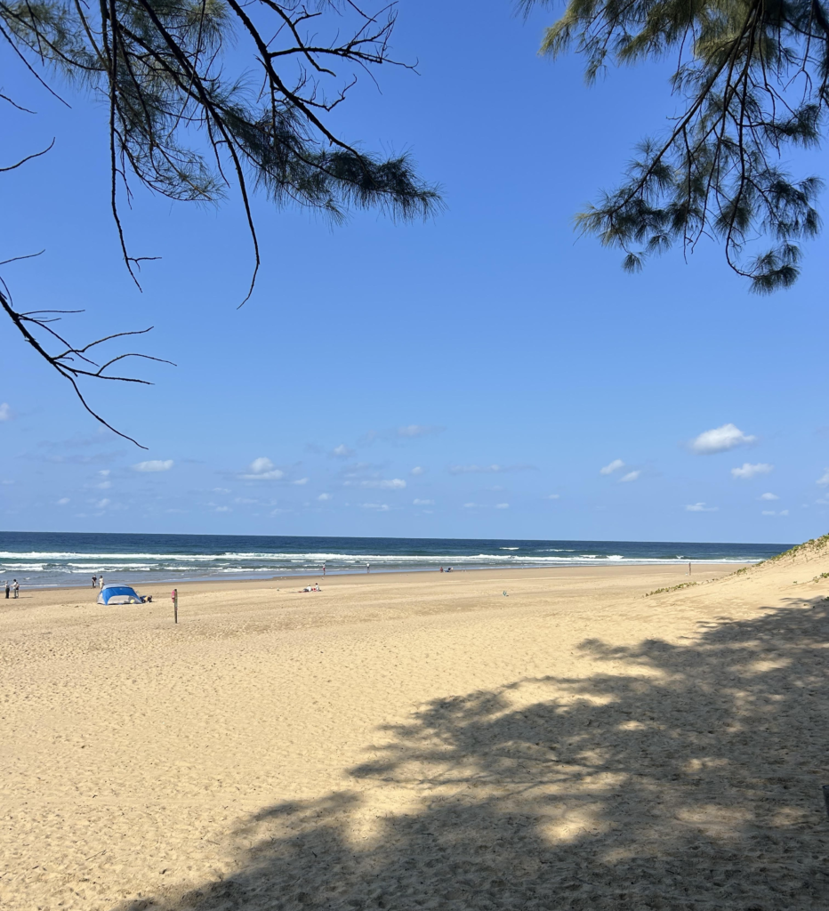 Cape Vidal beach in iSimangaliso Wetland Park