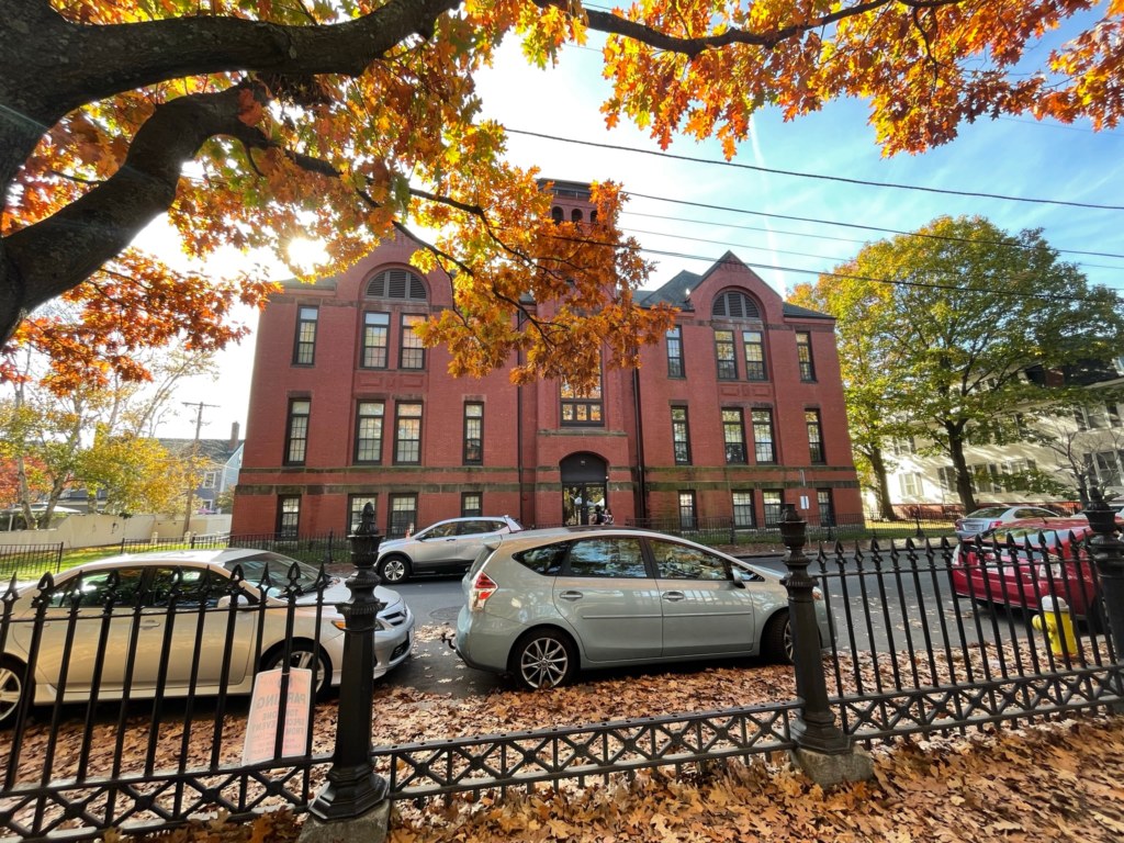 Phillips Elementary School in Salem used as the location for Max and Allison's school in Hocus Pocus.