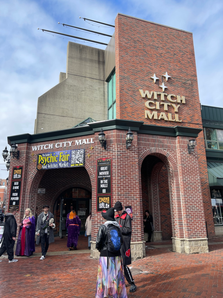 Witch City Mall in Salem MA.