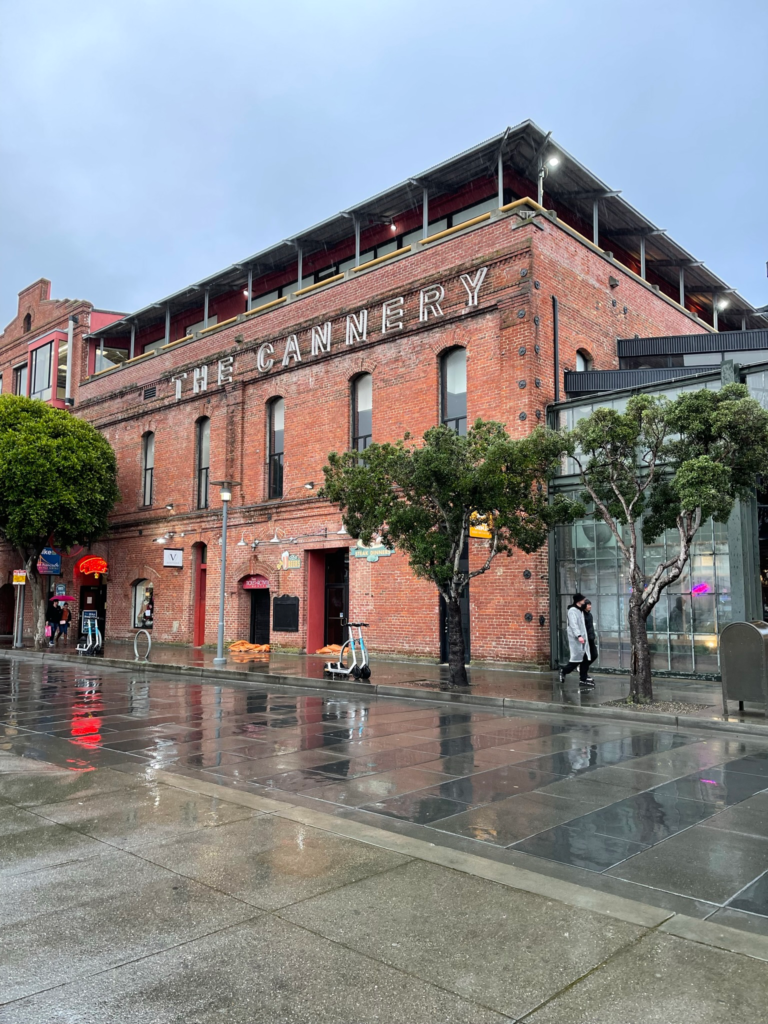 Exterior of The Cannery in San Francisco.