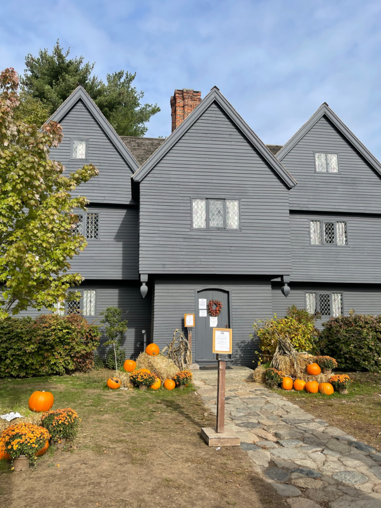 The Witch House at Salem on a Salem Day Trip from Boston.