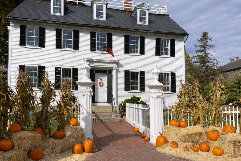 A view of Rope's Mansion on a day trip to Salem during a 3-day Boston itinerary.