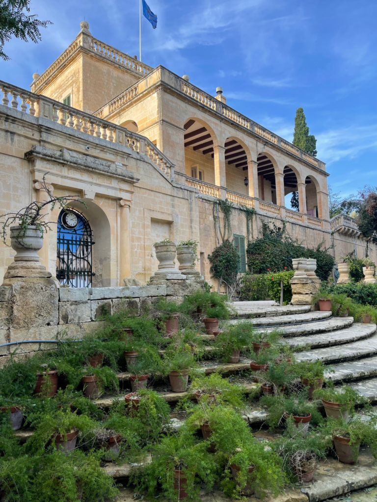 San Anton Palace in Malta.
