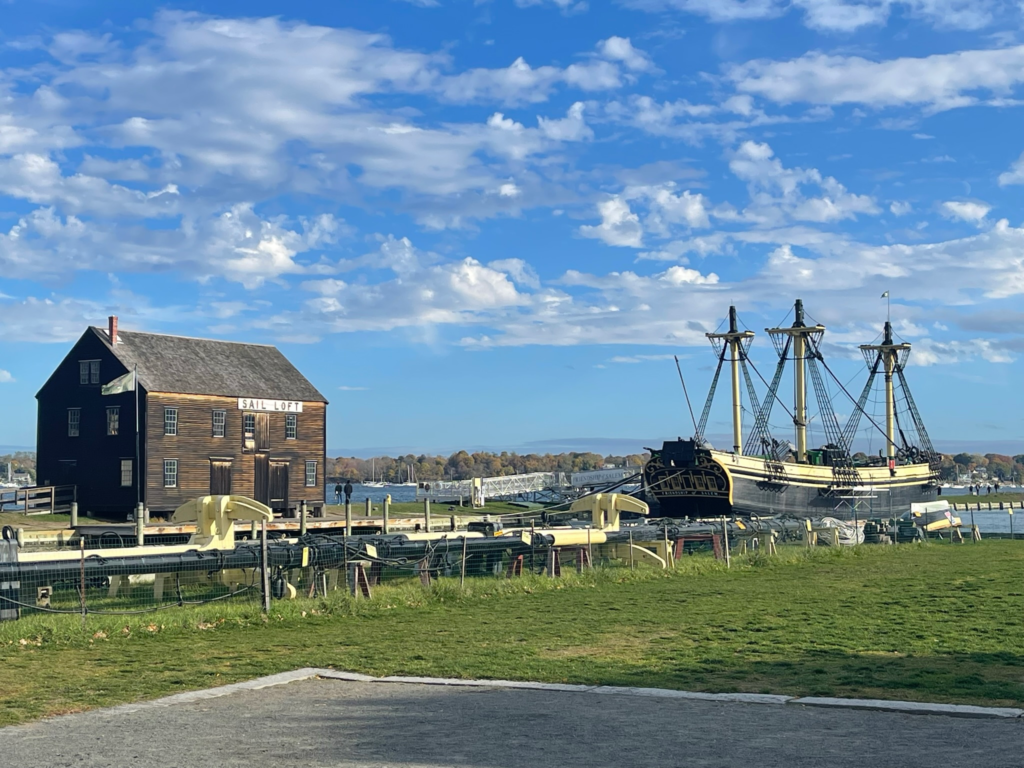 A view of Salem Maritime National Historic Site.