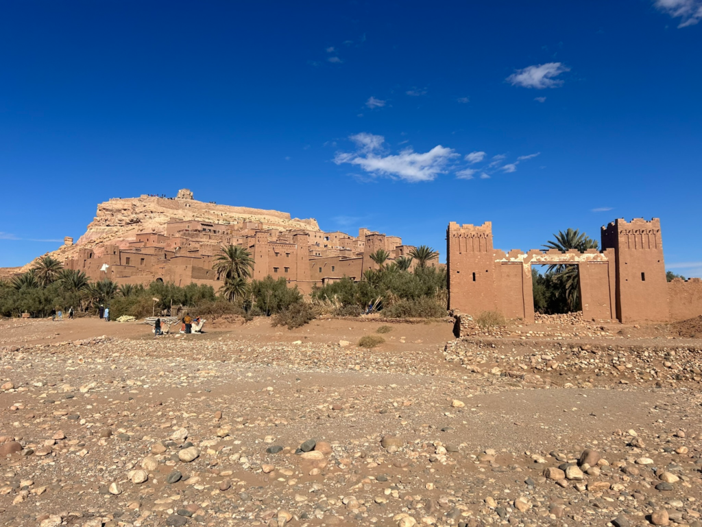 The fortified city of Ait Ben Hadou in Morocco.