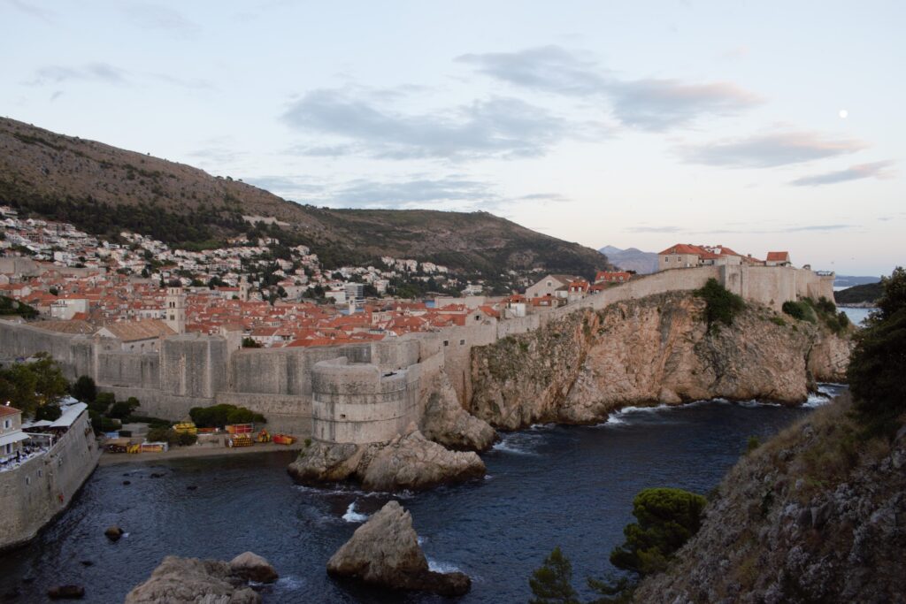 A view of Dubrovnik, the Game of Thrones filming location used for King's Landing.