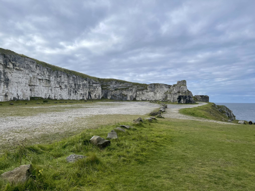 Larrybane Quarry used as a Game of Thrones filming location in Northern Ireland.
